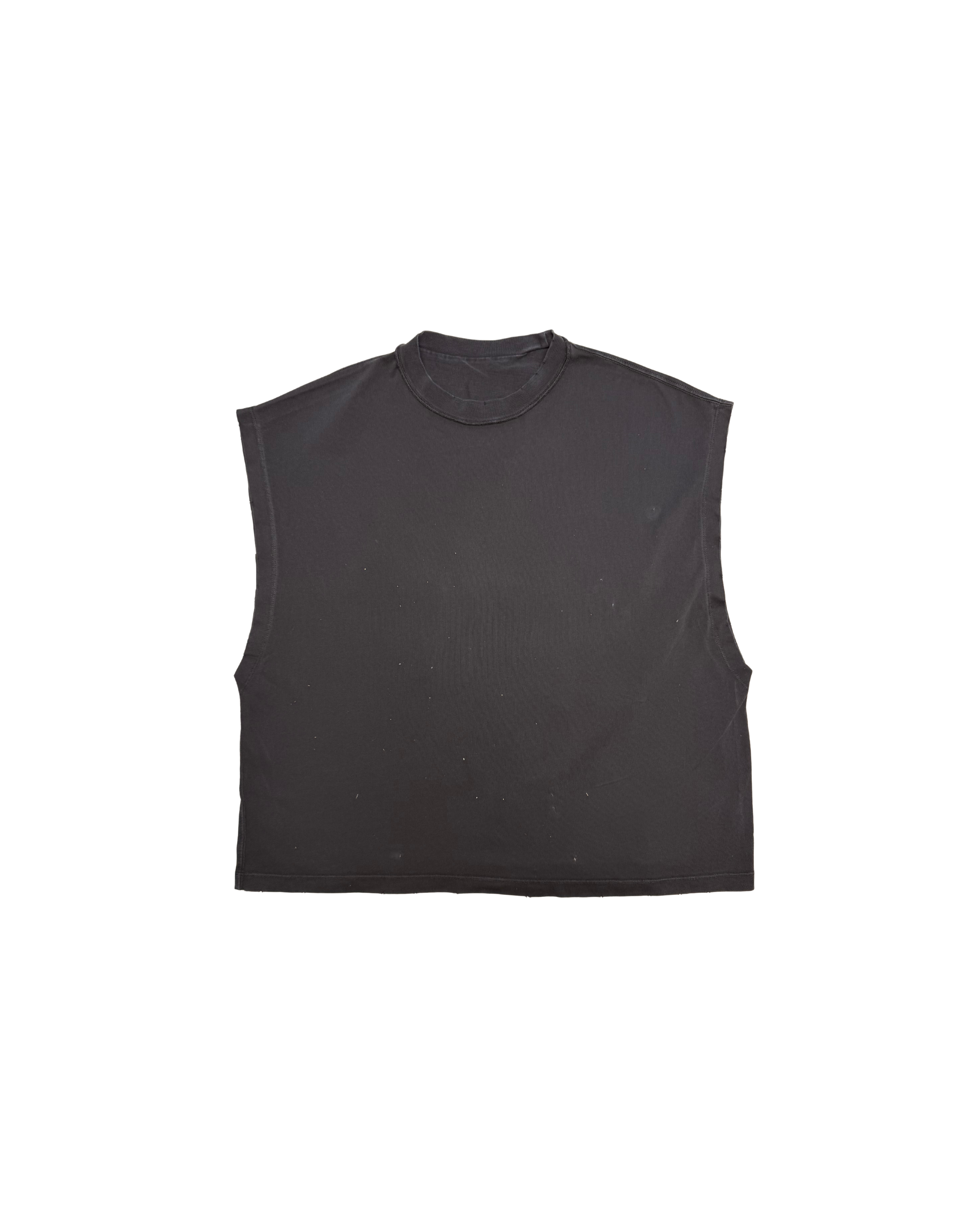 132 SLEEVELESS SHIRT – BLACK