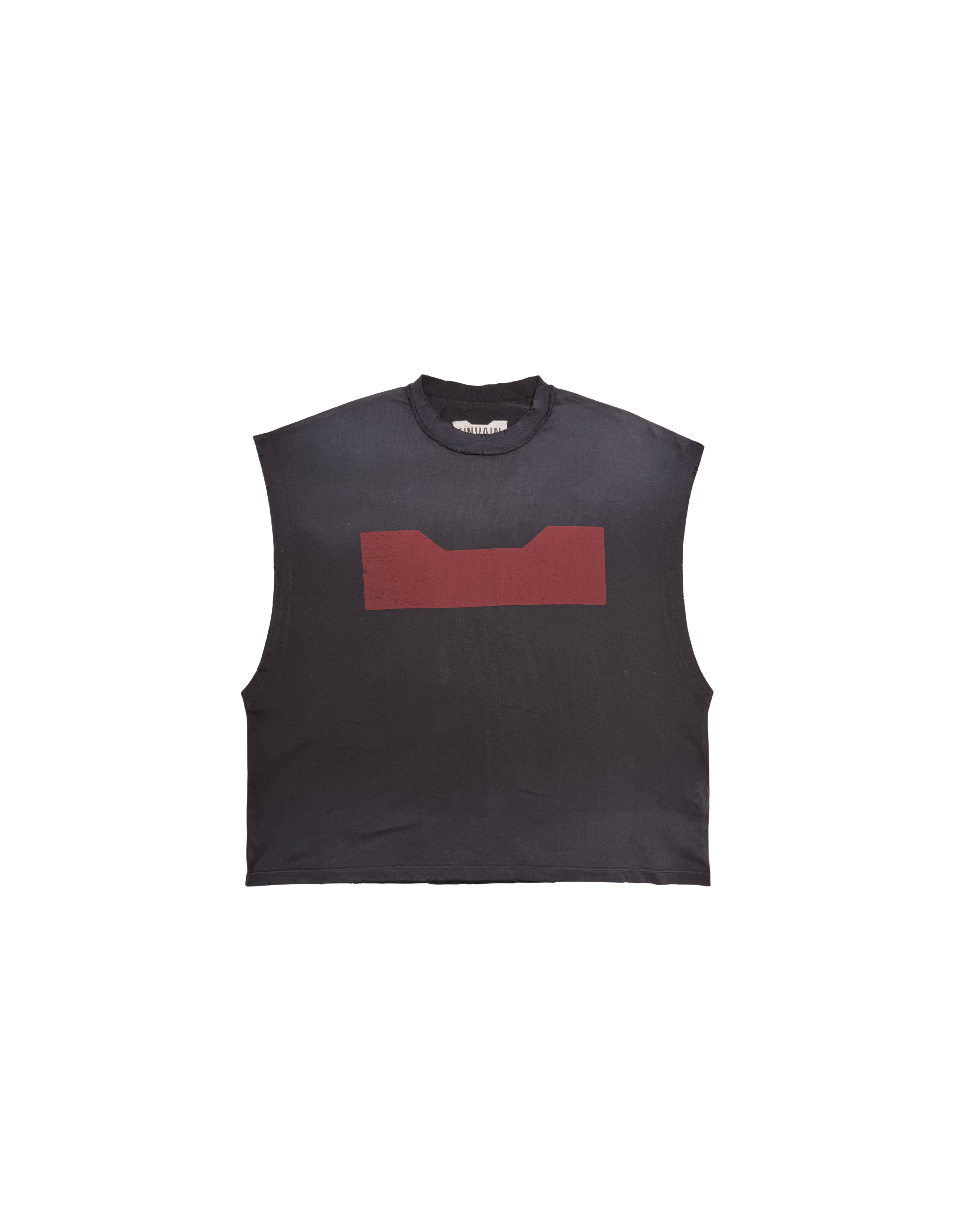 133 BETON BRUT SLEEVELESS SHIRT – BLACK