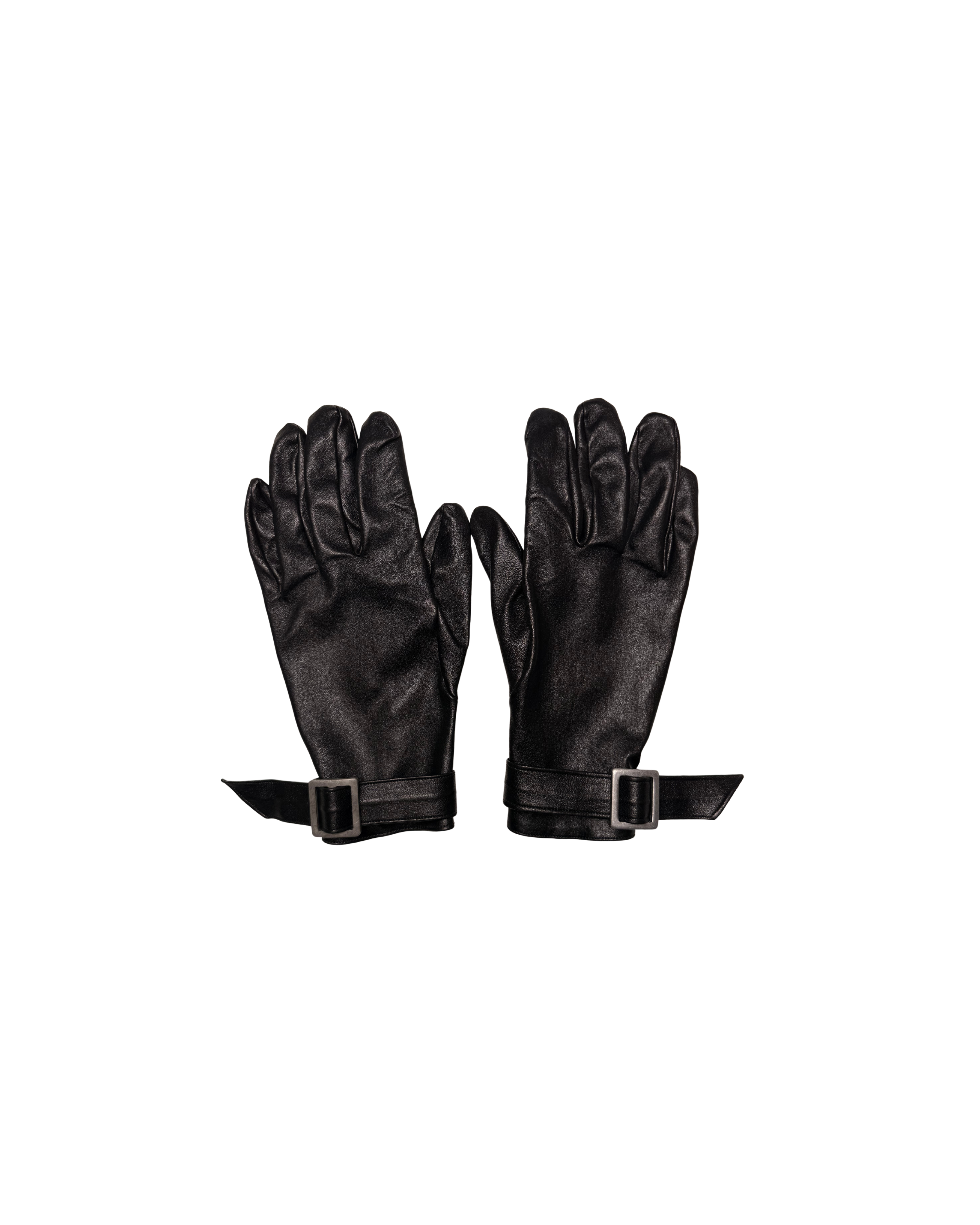 164 LEATHER GLOVES – BLACK