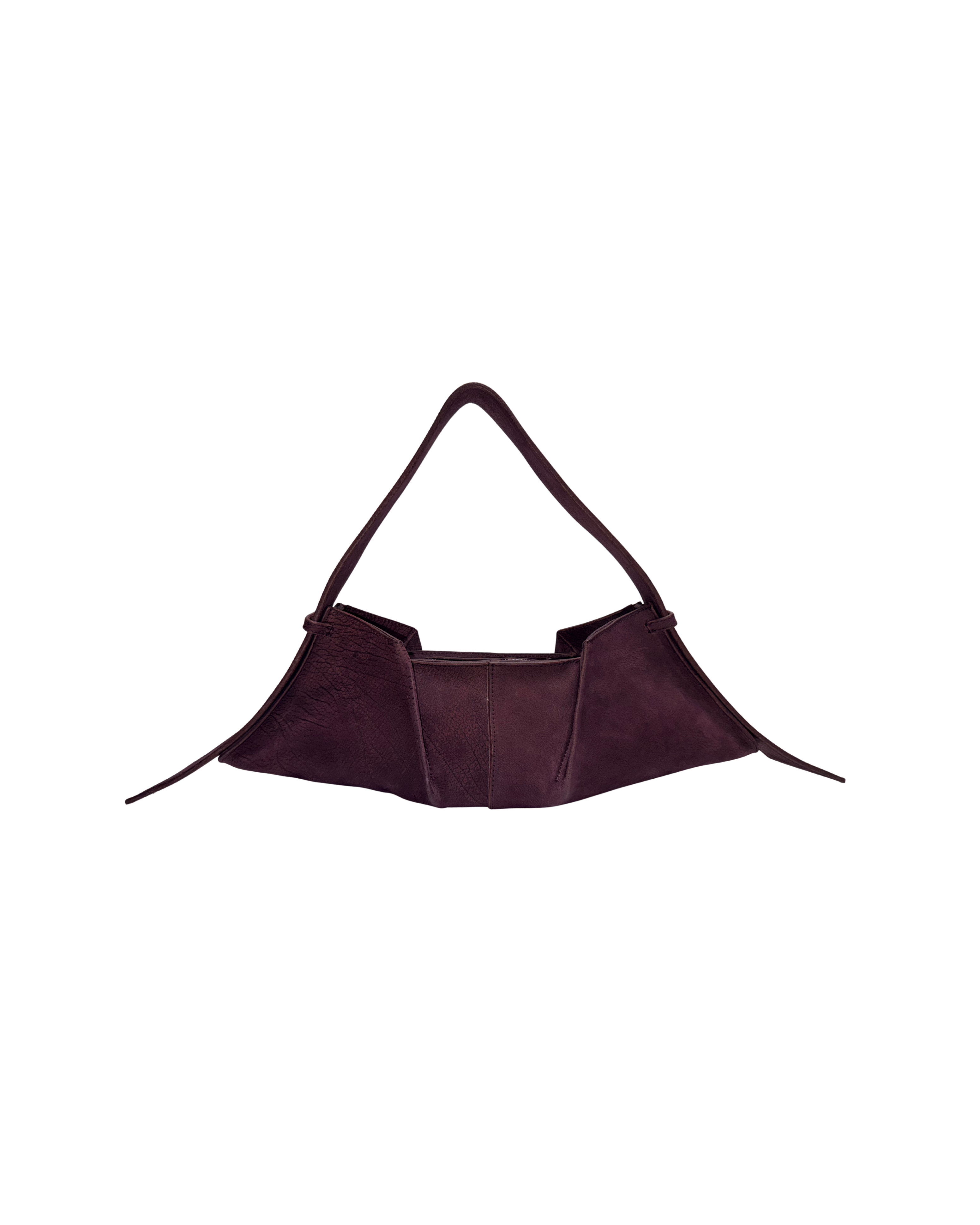 182 LEATHER SHOULDER BAG – PURPLE