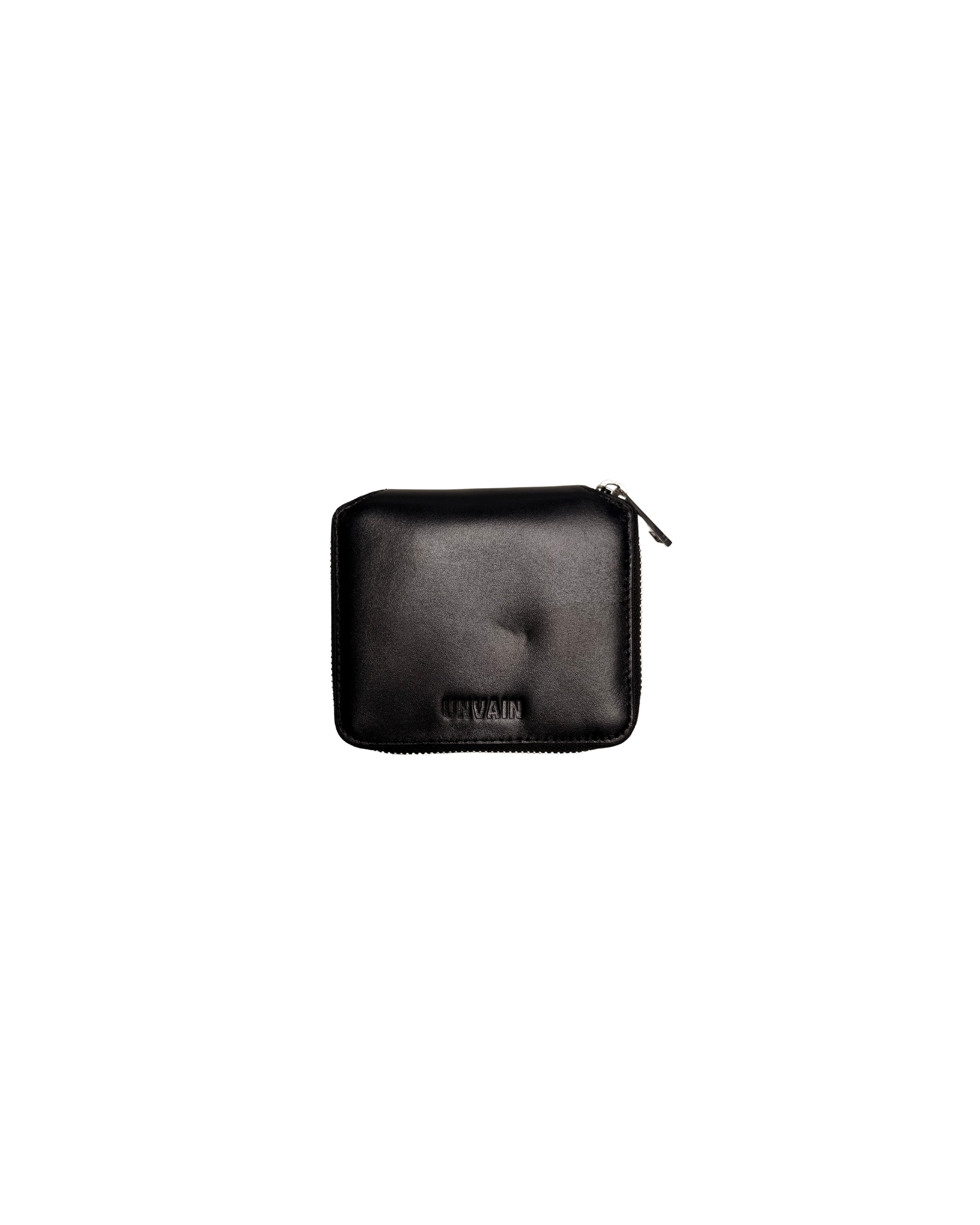 184 LEATHER WALLET – BLACK
