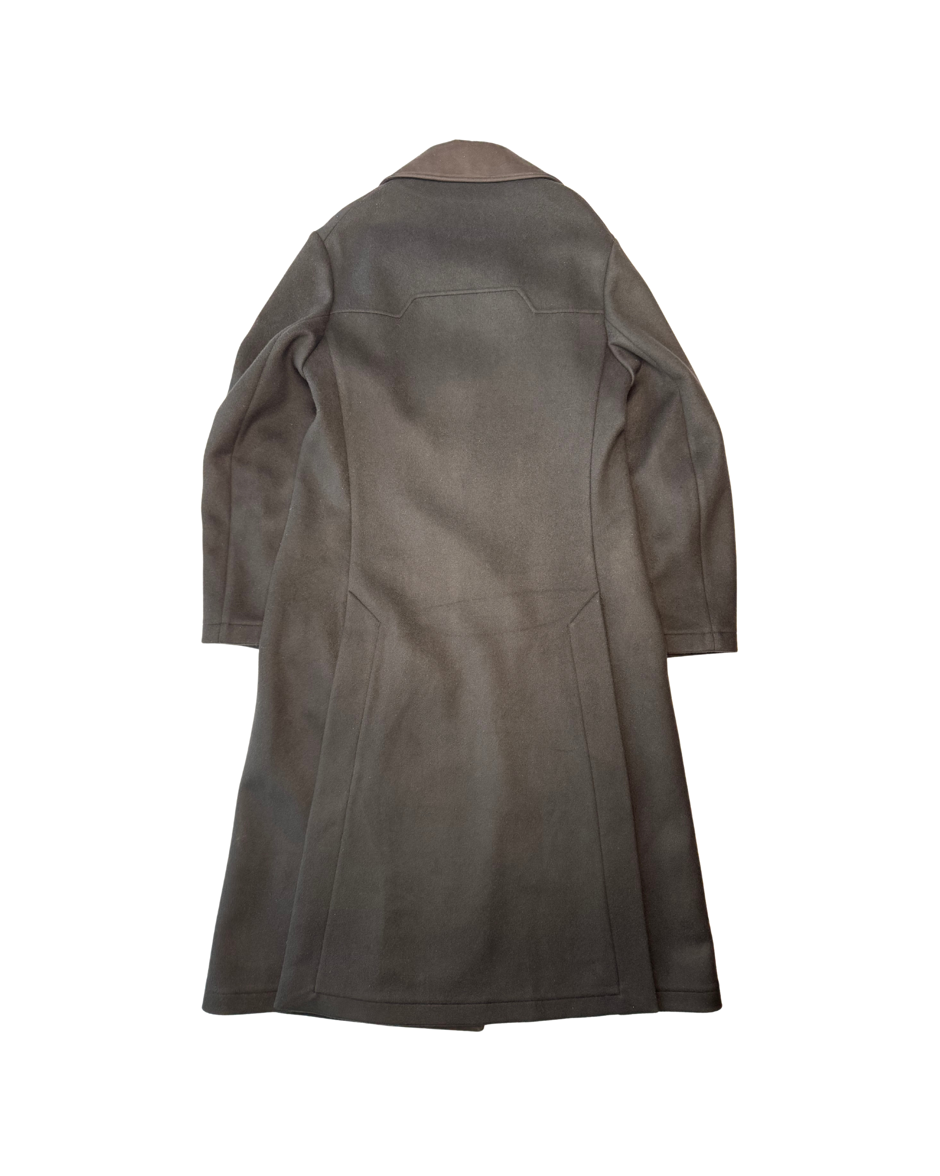 080 WOOL COAT – BLACK