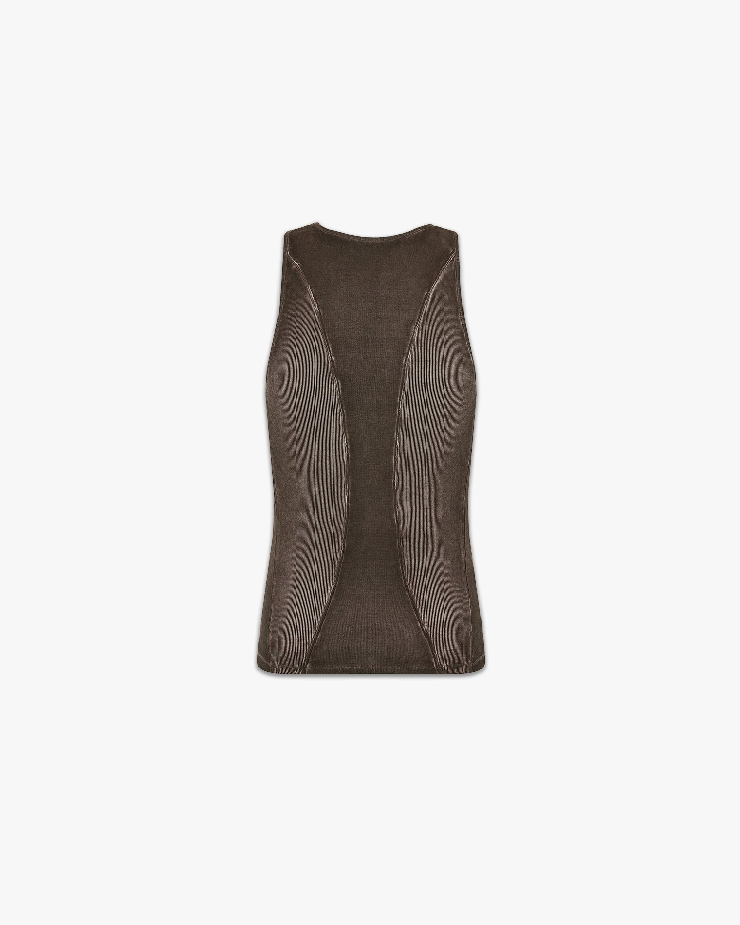 Cut-Out Tanktop - Brown