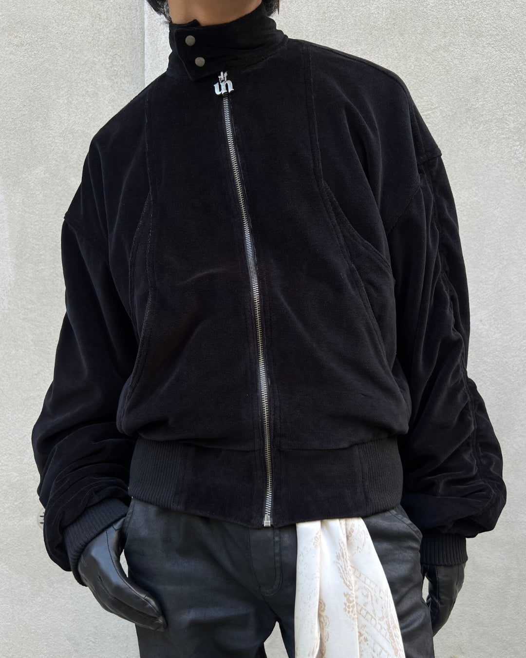 V2 Velour Jacket - Black