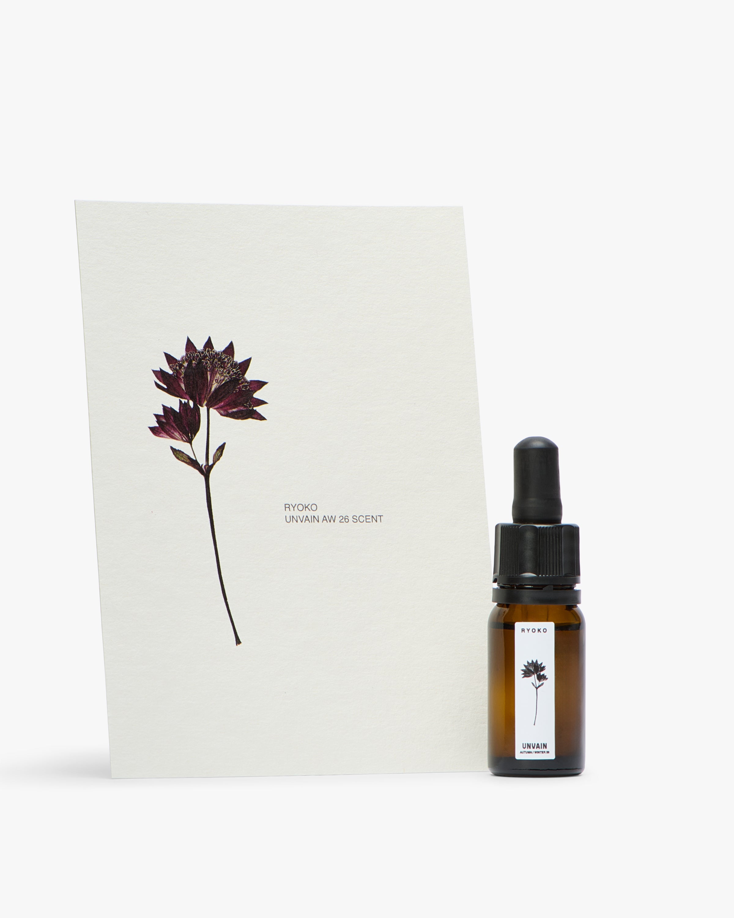 'AW26' RYOKO x UNVAIN COLLECTION SCENT – ESSENTIAL OIL