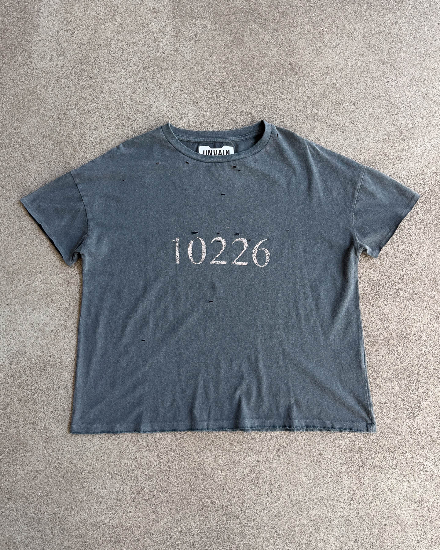 '10226' SHIRT – WASHED GREY