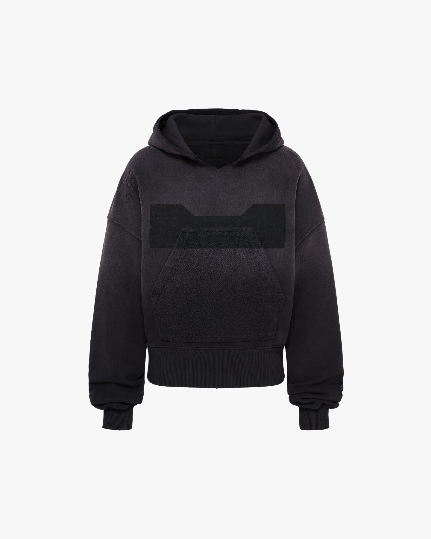 Logo Hoodie - Sunfaded Black