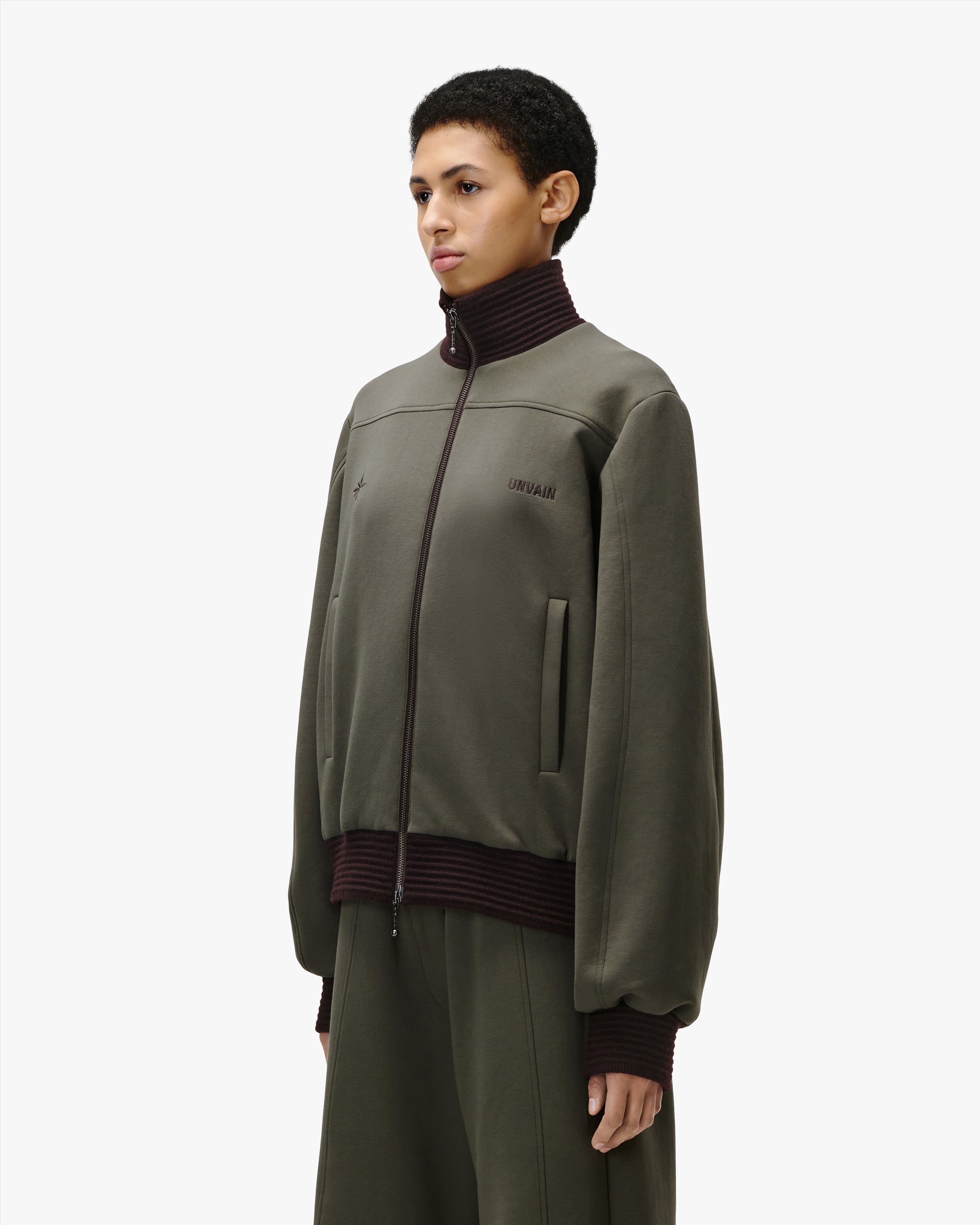 'ADAM' TRACK JACKET – OLIVE