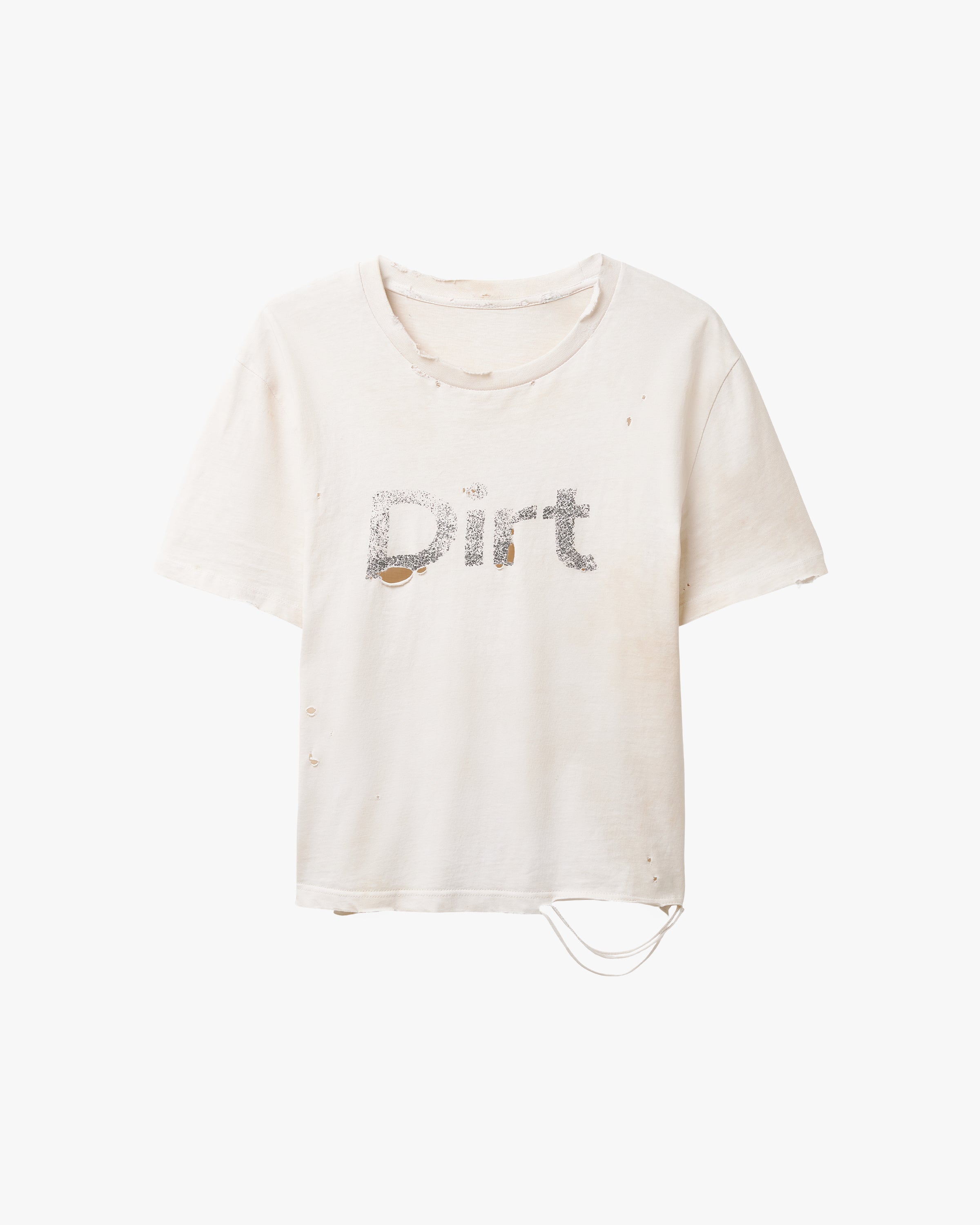 'DIRT' SEASONAL SHIRT – AGED WHITE
