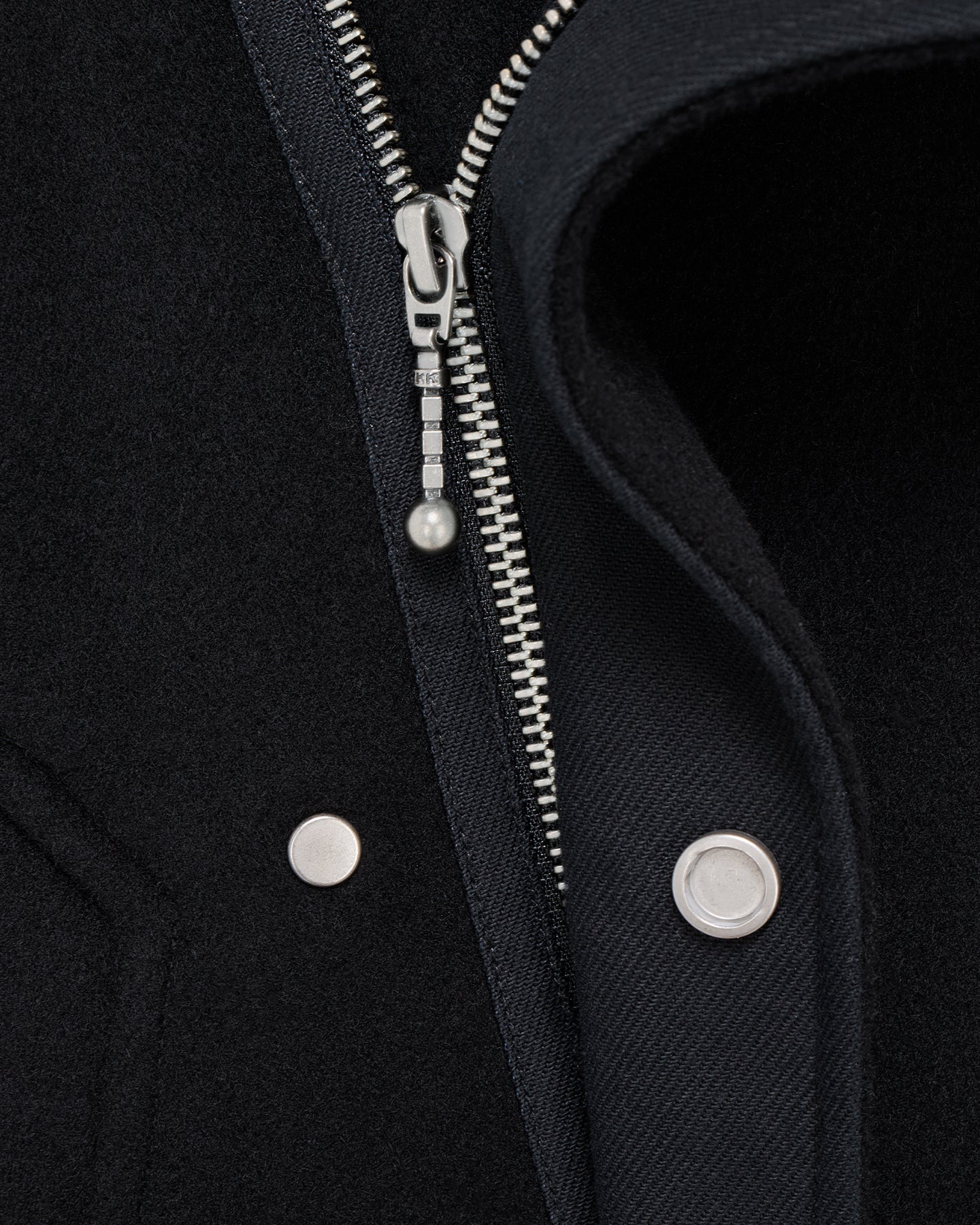 'IVAN' WOOL JACKET – BLACK