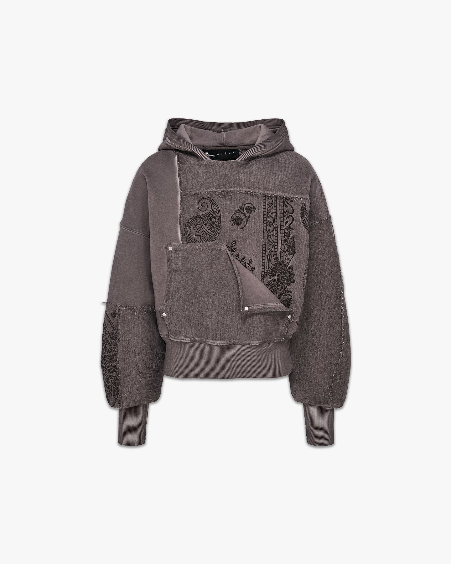 Paisley Hoodie - Brown