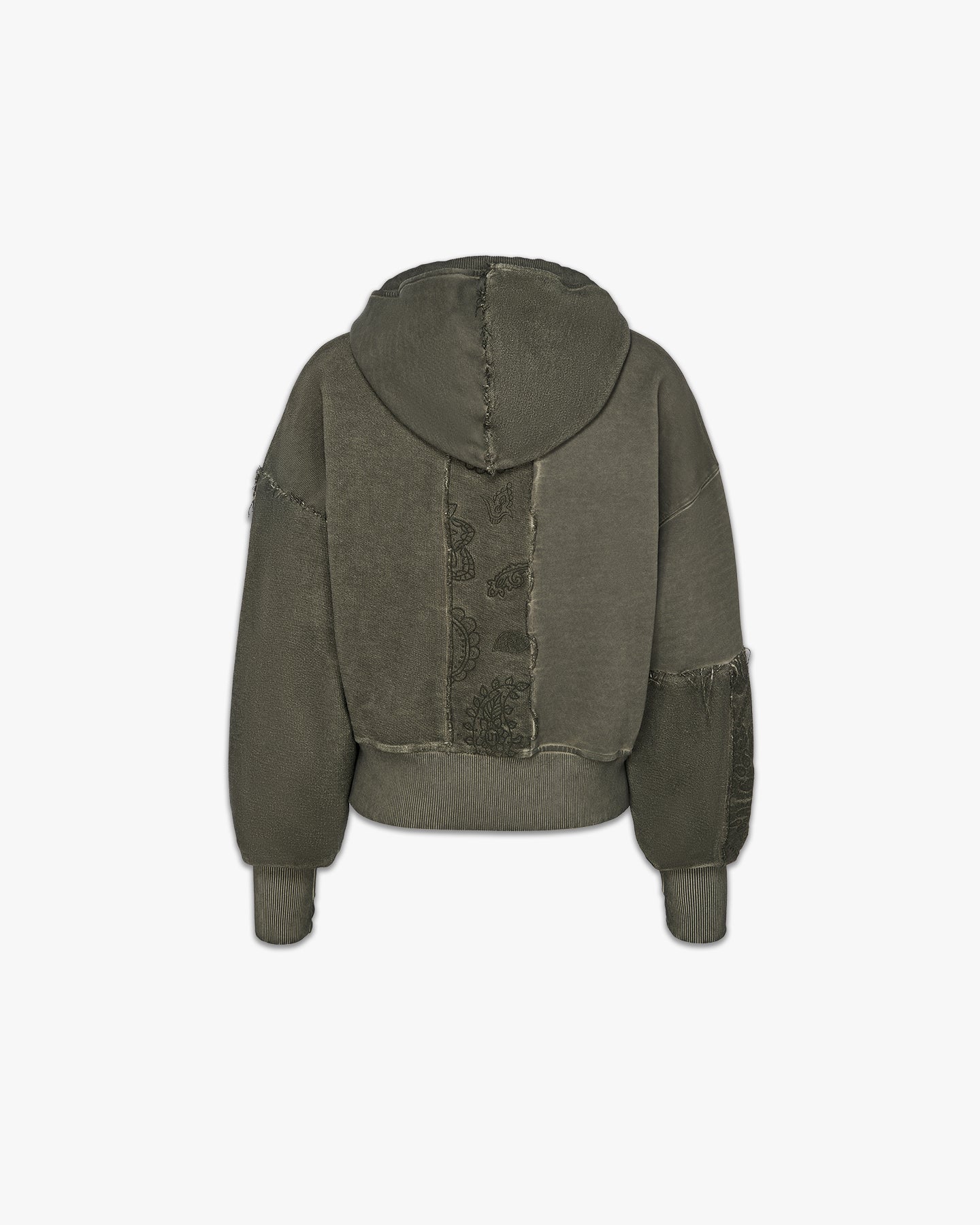 Paisley Hoodie - Olive