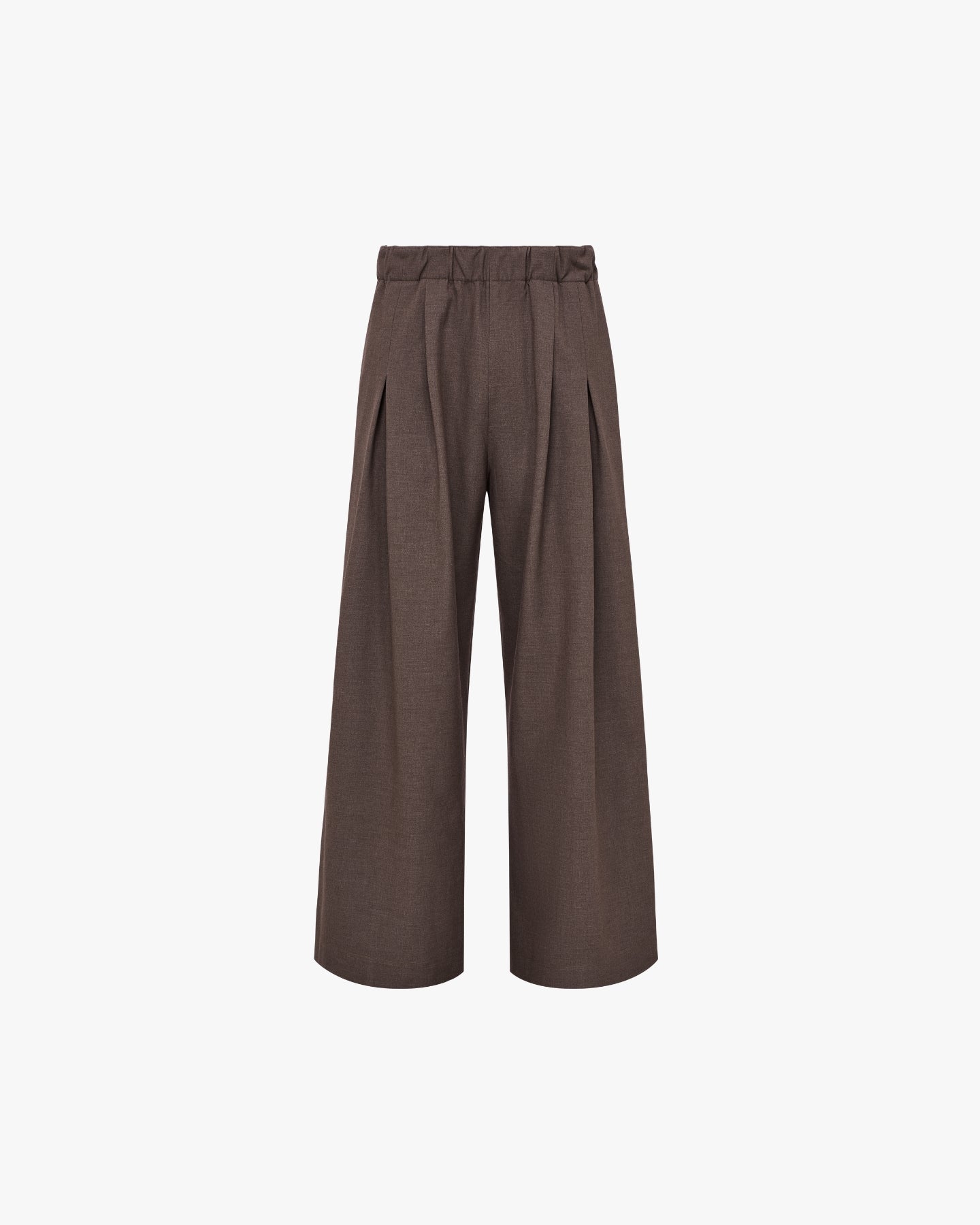 Entity Wide-Leg Suitpants - Brown