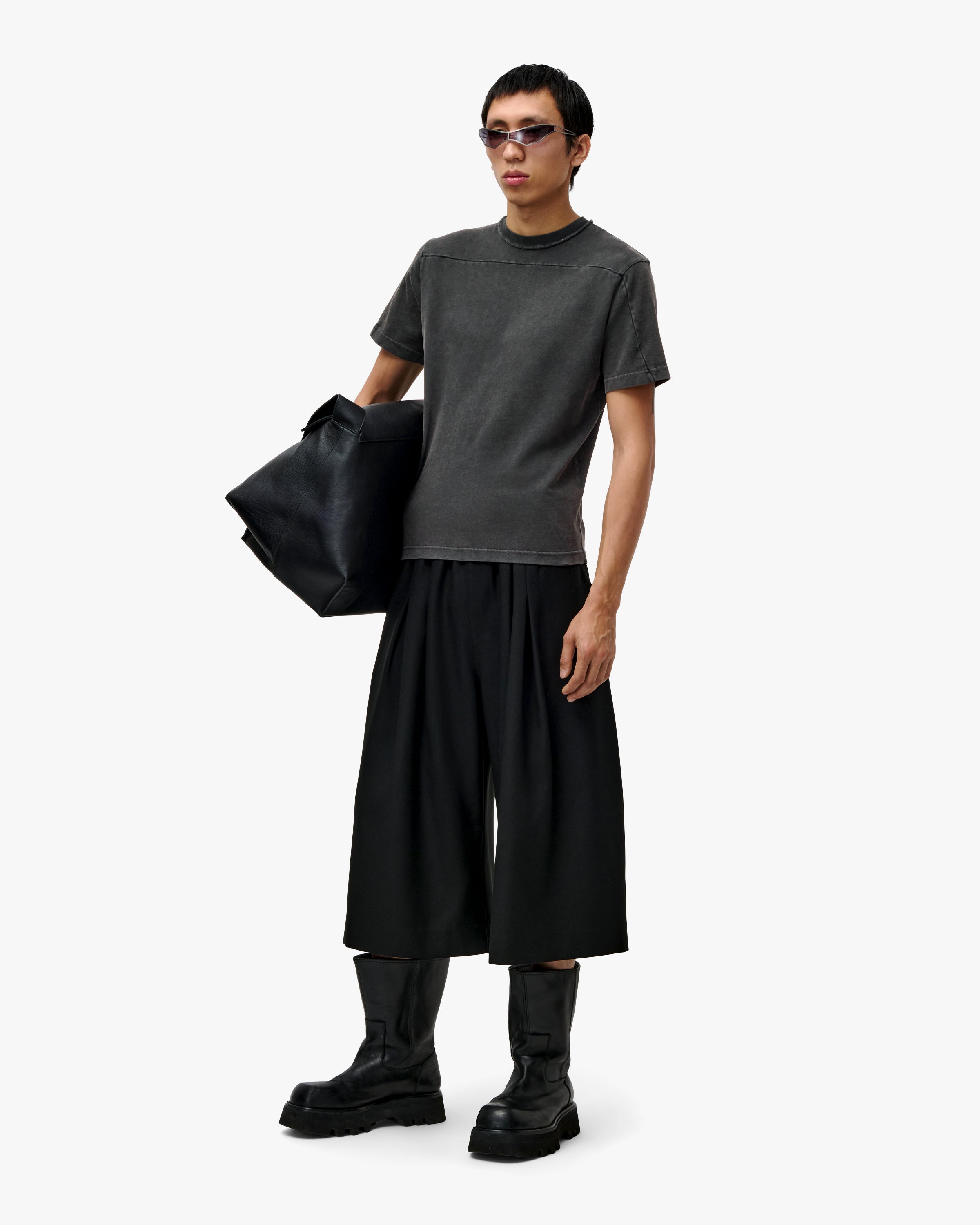 'LATIF' FITTED T-SHIRT – ASH GREY