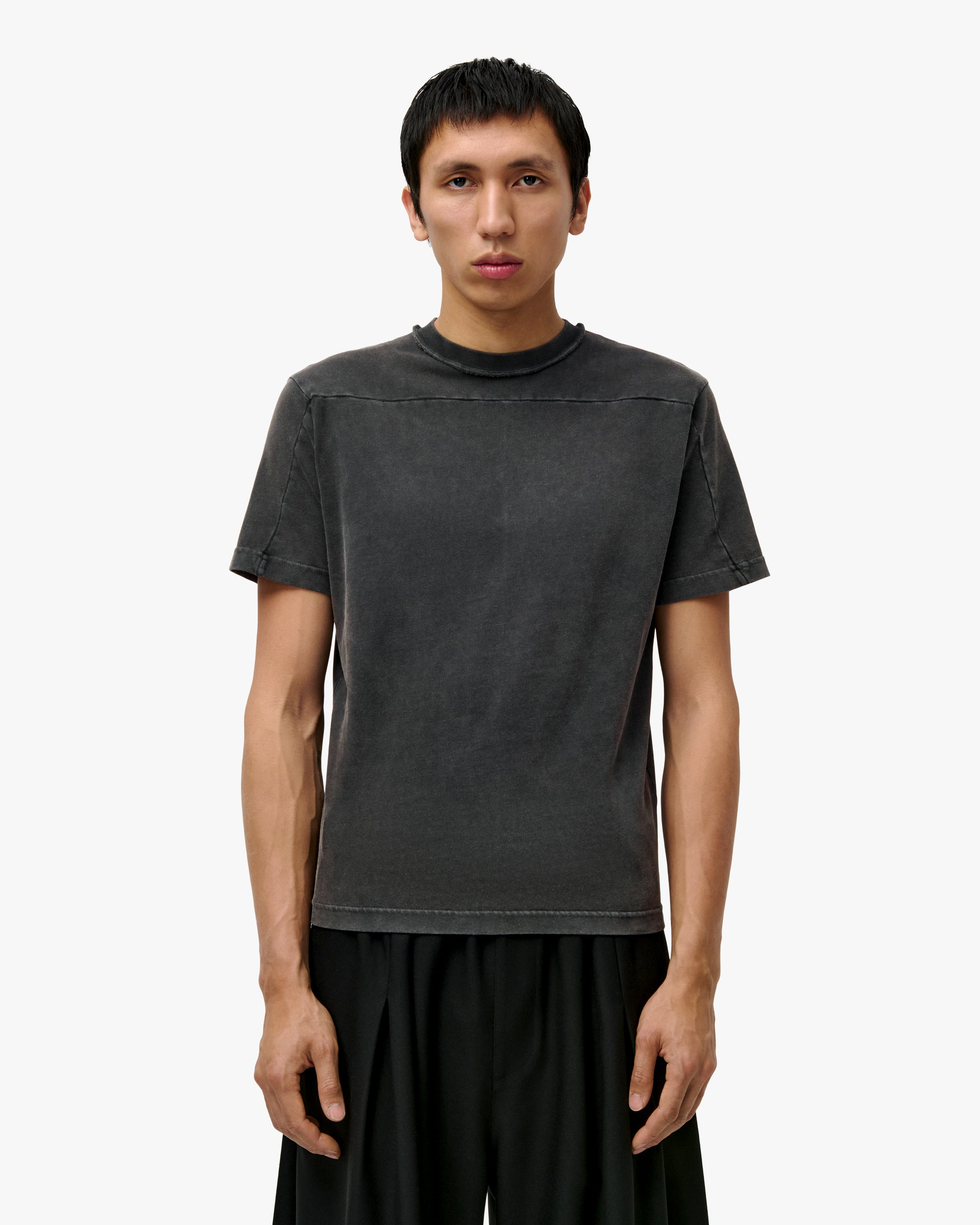 'LATIF' FITTED T-SHIRT – ASH GREY