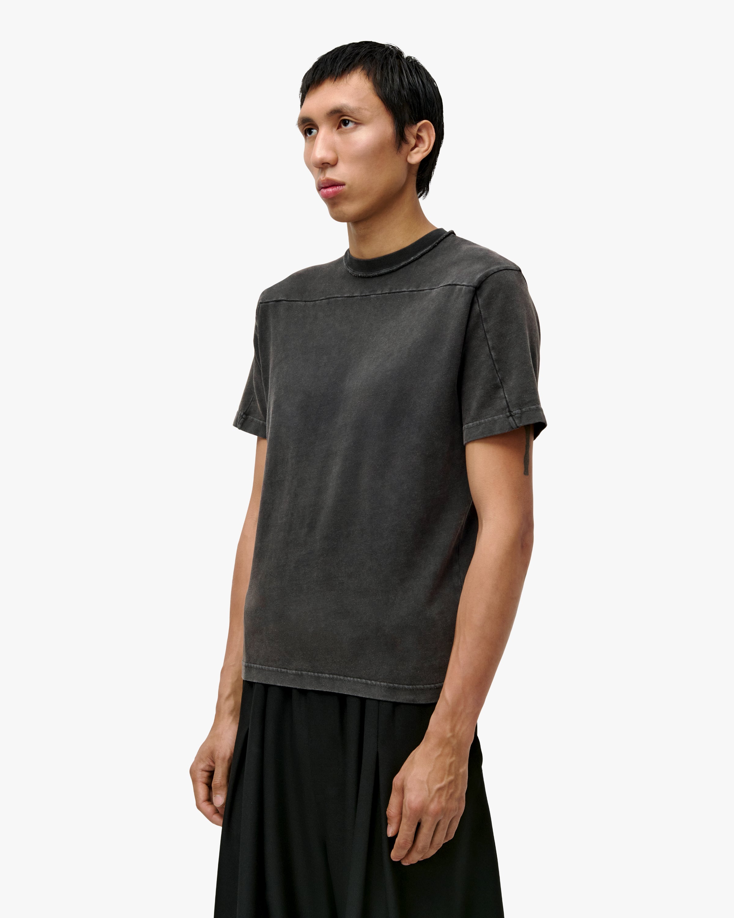 'LATIF' FITTED T-SHIRT – ASH GREY