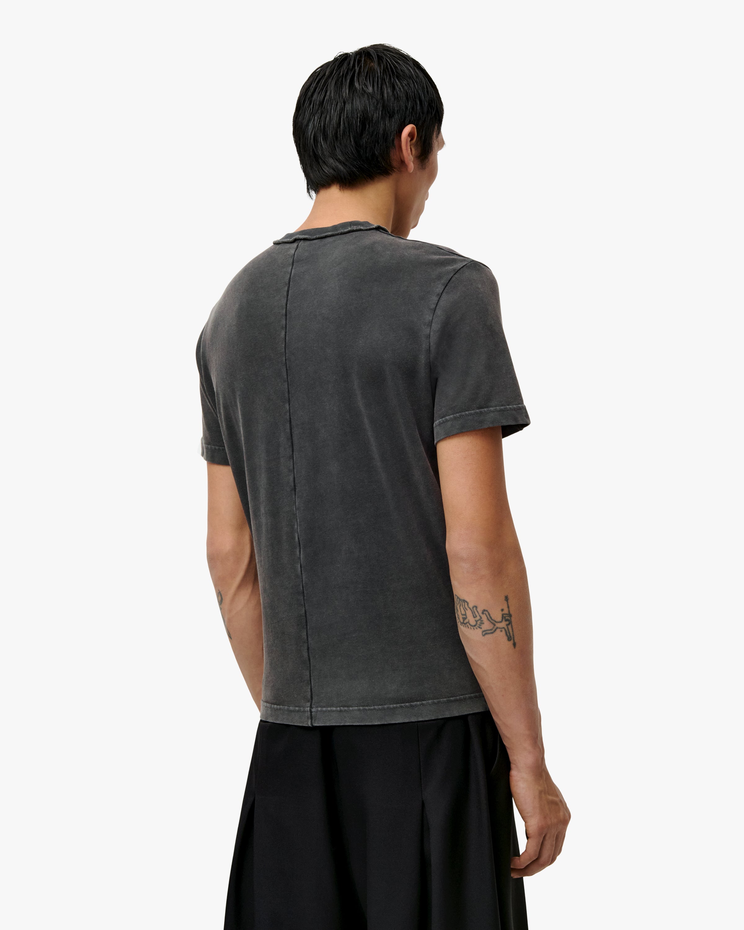 'LATIF' FITTED T-SHIRT – ASH GREY