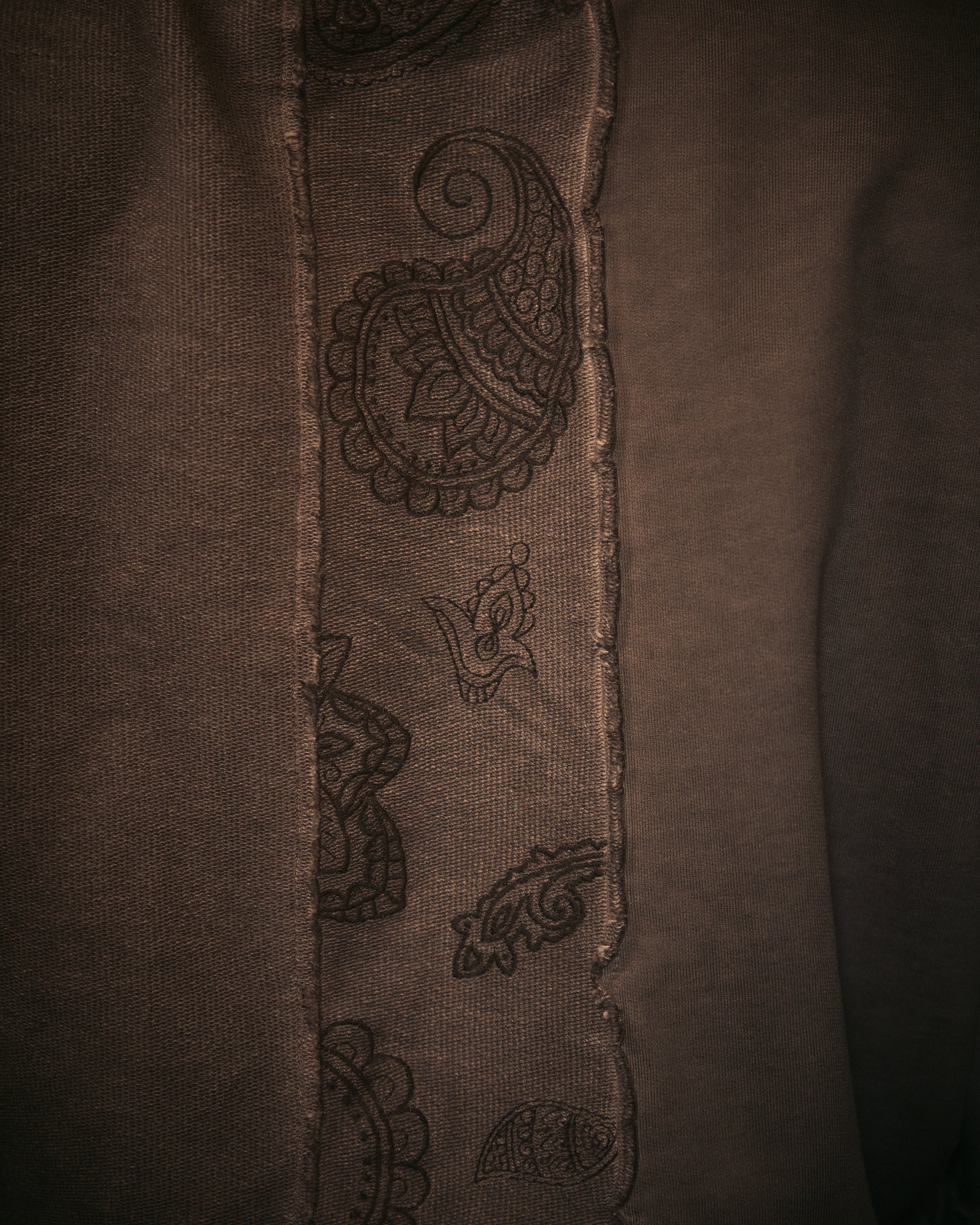 Paisley Hoodie - Brown