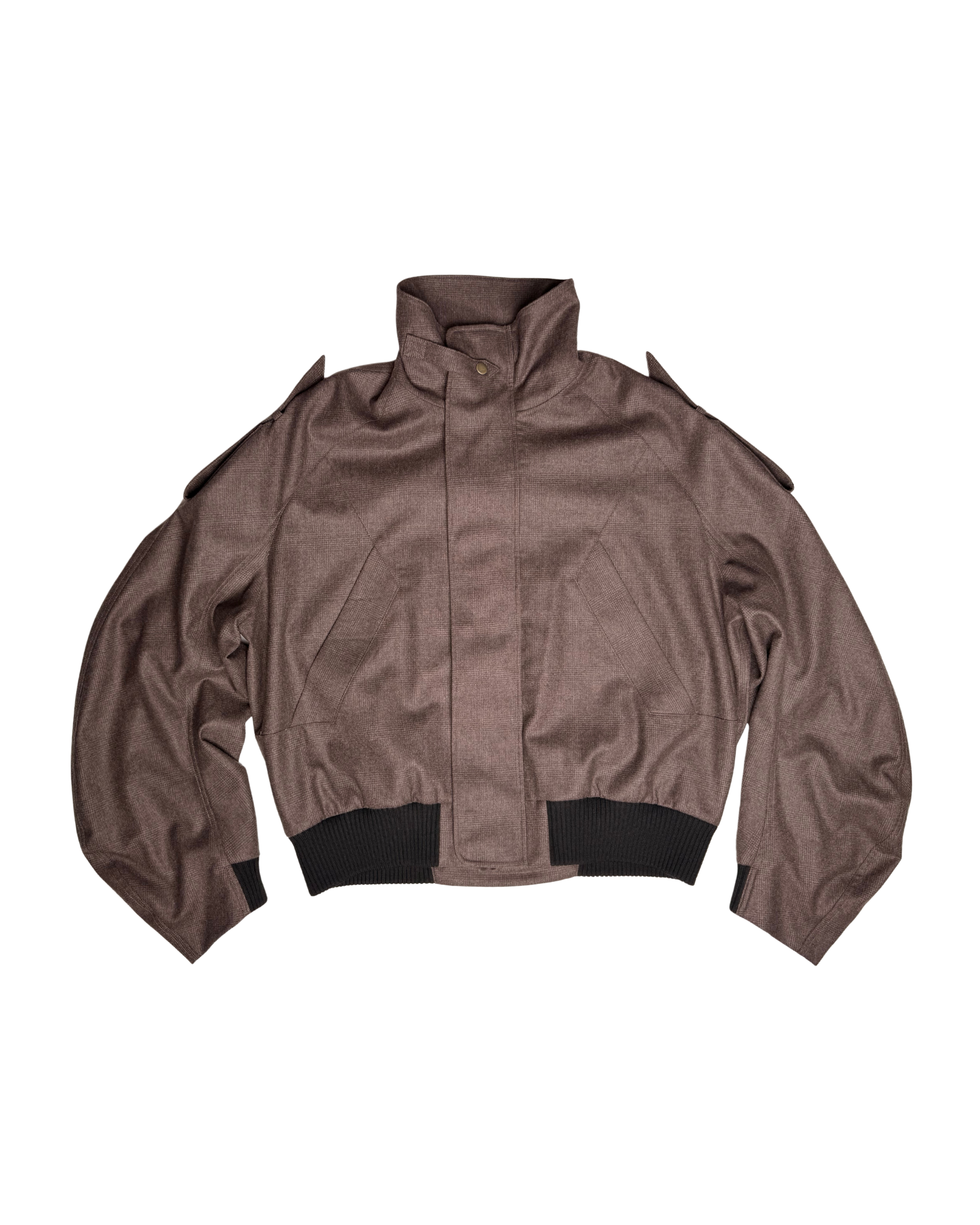 065 BOMBER JACKET – BROWN